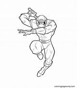 Ranger Power Rangers sketch template