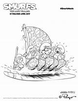 Smurfs Village Lost Coloring Pages Printable Activity River Colouring Smurf Sheets Columbia Activities Movie Smurfette Lake Beautiful Tickets Win Designlooter sketch template