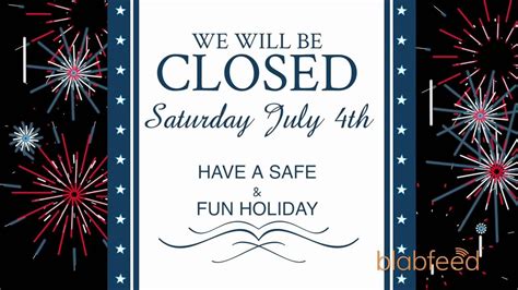 closed    july sign template