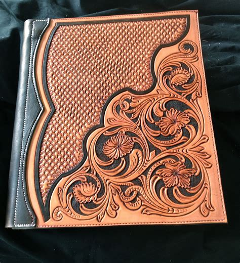 leather tooling patterns leather art leather binder