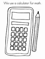 Coloring Math Calculator Pages Kids Use Printable Template Outline Built California Usa Twistynoodle Favorites Login Noodle Add Cursive sketch template