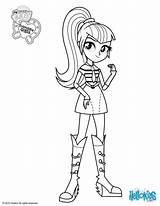 Twilight Coloring Sparkle Equestria Girls Pages Pony Little Part sketch template