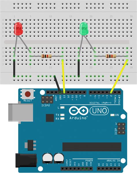 control leds   arduino circuit basics