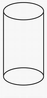Cylinder Clipart Clip Shape Cliparts Outline Library sketch template