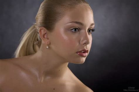 katarina pudar pretty face female head russian model