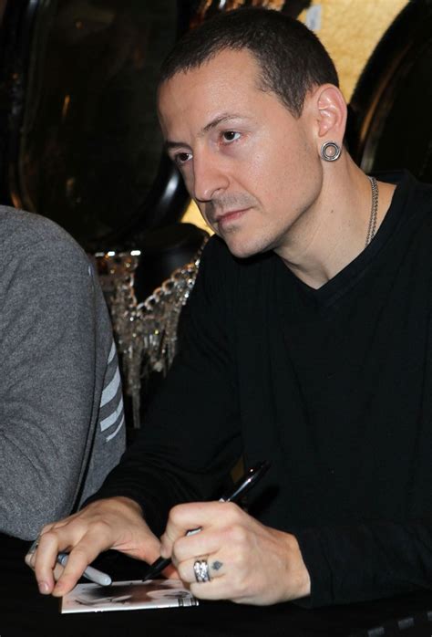 chester bennington picture  club tattoo  miracle mile shops hosts  autograph signing