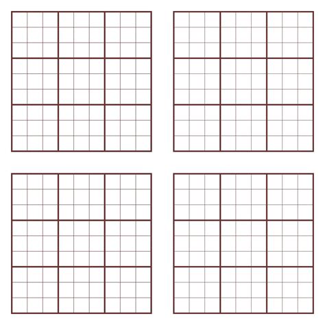 blank sudoku grid    printing puzzle stream sudoku