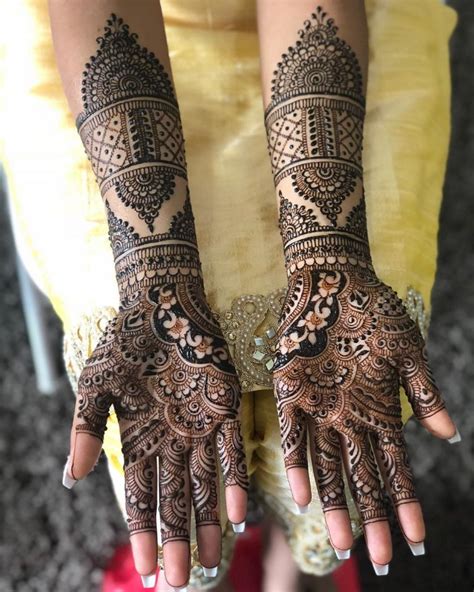Latest Bridal Dulhan Wedding Mehndi Designs For Hands 2019