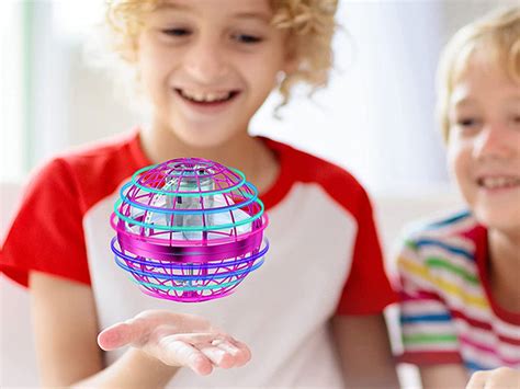 cosmic halo wireless toy drone pink  futurist