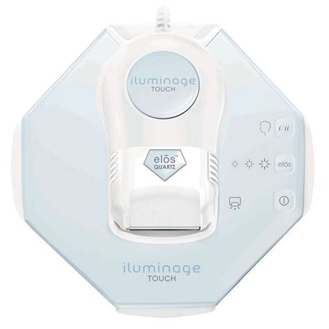 iluminage touch permanent hair reduction device with fda cleared ipl rf