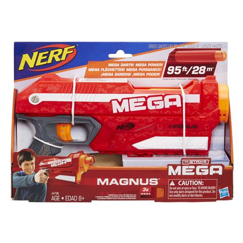 nerf  strike elite mega magnus blaster ebay