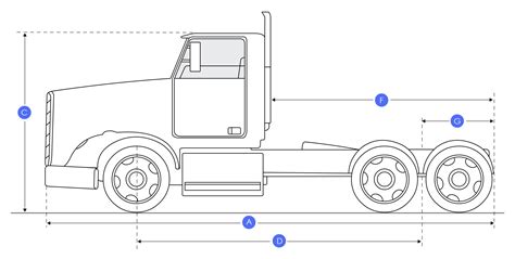 kenworth  truck tractor dimensions specs