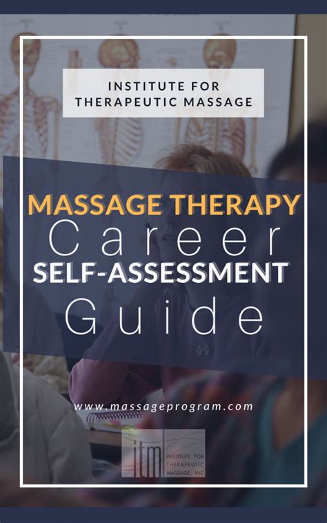 New Resource Massage Therapy Career Self Assessment Guide Institute