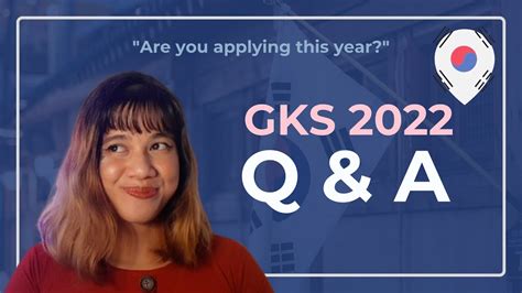Qanda Global Korea Scholarship Gks Graduate Degree 2022 Faqs Are
