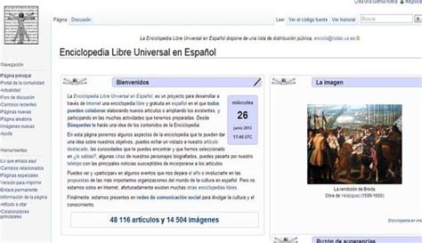Enciclopedia Libre Universal En Español La Otra Wikipedia