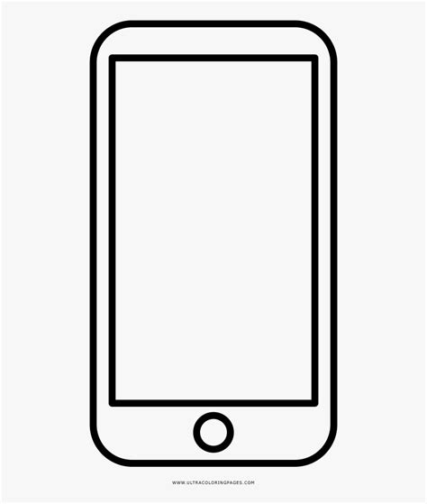 mobile phone colouring page home telephone coloring page  home