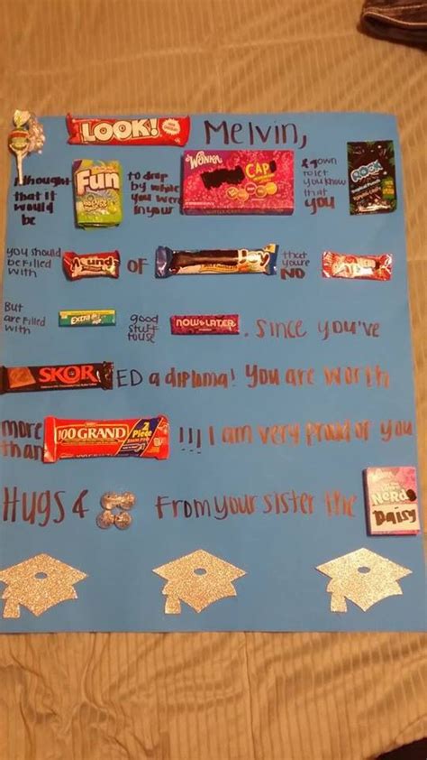 graduation candy gram graduation candy candy grams grad parties