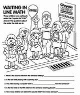 Math Line Coloring Pages Waiting Ordinal Cover Printable Print Kids Crayola Binder Color Template sketch template