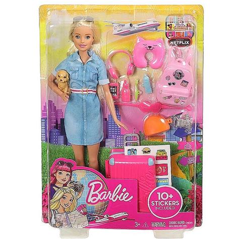 mattel doll barbie dreamhouse adventures barbie travel fun fwv