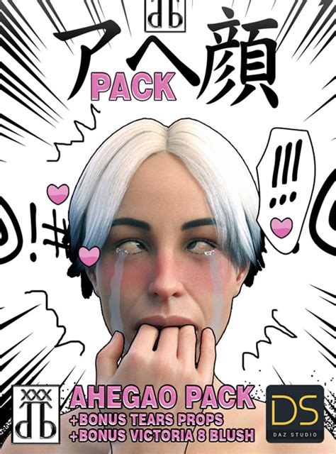 Ahegao Faces And Kawaii Poses G8 Daz3d And Poses Stuffs Download Free