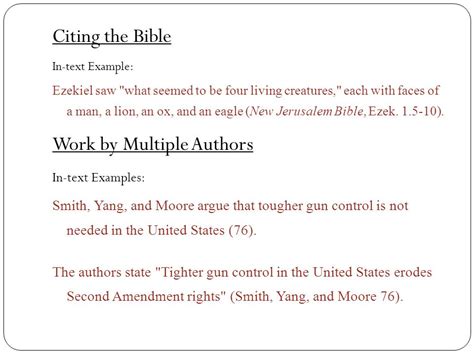 cite  bible  mla quick answer missional manifesto