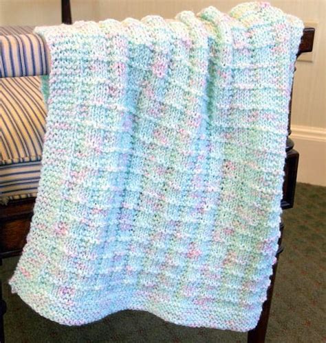 baby blanket knitting patterns ideal