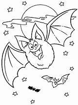 Bat Pages Coloring Cartoon Color Getcolorings sketch template