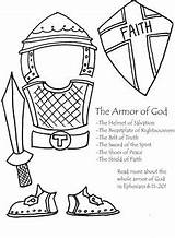 Armor God Kids Lesson Coloring Printable Bible Lessons Sunday Pure Righteous Pages Lds Color Church Ywinspiration School Primary Sword Which sketch template