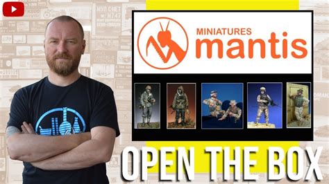 open  box mantis miniatures  sets  resin figures review youtube