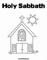 Sabbath sketch template