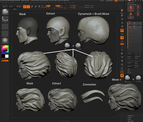 Zilean Quoc Anh Pham Zbrush Hair Zbrush Tutorial Zbrush Models