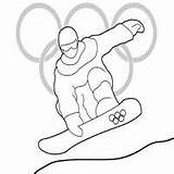 Coloring Pages Winter Olympics Printable Olympic Snowboarding Sports Surfnetkids Run Kids Activities Games Sheets Getcolorings Choose Board Color Preschool Next sketch template