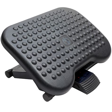 pipishell  desk footrest position adjustable height ergonomic foot rest black walmart