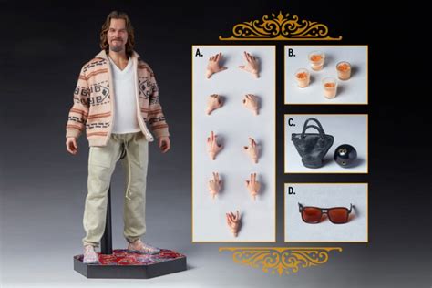 really tie your room together with this sixth scale model of the dude