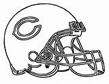 Coloring Bears Helmet Chicago Football Pages Browns Cleveland Logo Nfl Clipart Helmets Clip Packers Drawing Steelers Cavaliers Printable Draw Sports sketch template