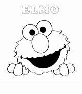 Elmo Coloring Easy Pages Drawing Sesame Street Drawings Kids Paintingvalley Date sketch template