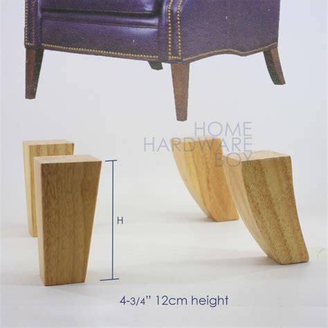 cm sofa wooden leg natural wood furniture stool square