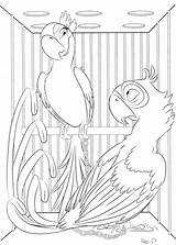 Rio Coloring Pages Book Parrot Para Imprimir Dibujos Kids Colouring Info Kleurplaten Pintura Last Printable Sobres Books Fun Q5 Animales sketch template