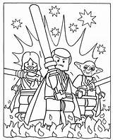 Lego Coloring Wars Pages Clone Star Getcolorings Appealing sketch template