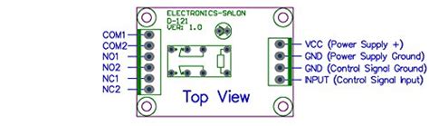 dc     dpdt relay   circuit    wires
