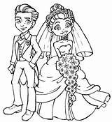 Groom Bride Coloring Stamps Digi Colouring Printable Cartoon Draw Drawings Drawing Couple Colours Couples Stamp Modern Books Cards Getdrawings Getcolorings sketch template