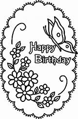Coloring Birthday Happy Pages Adult Printable Color Barbie Girl Butterfly Adults Print Unbelievable Cake Getcolorings Flower Celebration Books Party Rocks sketch template