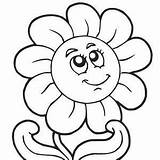 Coloring Flower Spring Smiling Pages Sun Kids Sheets Sunflower Color Shine Bright Time Book Choose Board sketch template