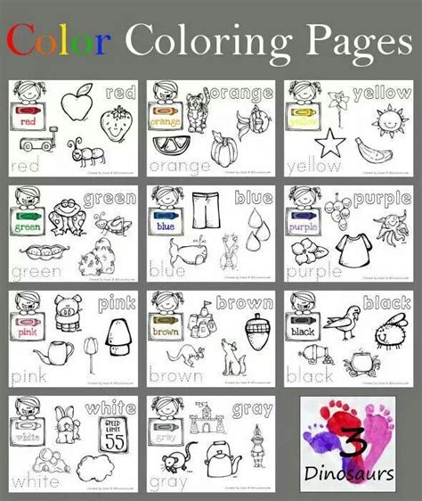 coloring pages  print preschool colors teaching colors coloring pages