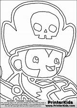 Coloring Pages Clash Lava Clans Hound Monkey Template Bloons sketch template