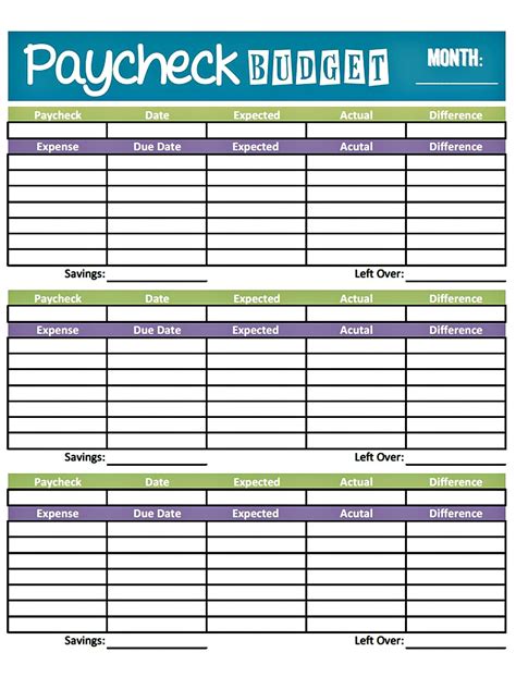 monthly budget form fillable excelxocom