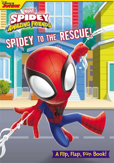 marvel spidey   amazing friends spidey   rescue book