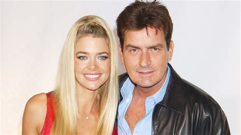 charlie sheen s ex wife denise richards has known for years he s hiv
