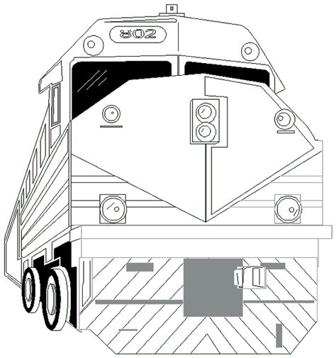 train coloring pages coloring pages  print