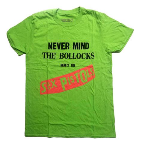 Men S Sex Pistols Nmtb Original Album Slim Fit T Shirt Large Green Ebay